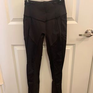 Lululemon leggings, black, size 2